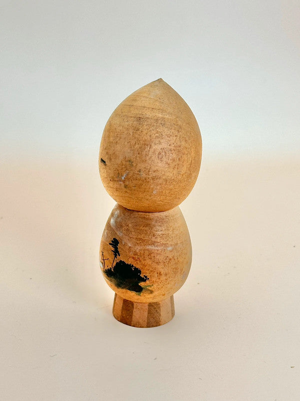 poupée kokeshi artisanale vintage donguri