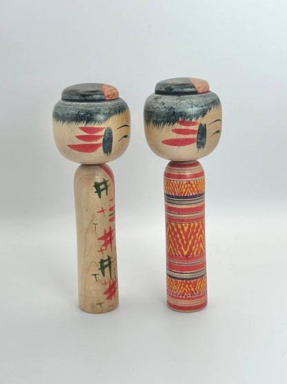 Kokeshi togatta traditionnel par Ryoko Sato