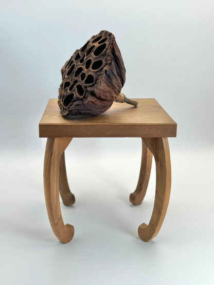 Mini présentoir de table vintage en bois