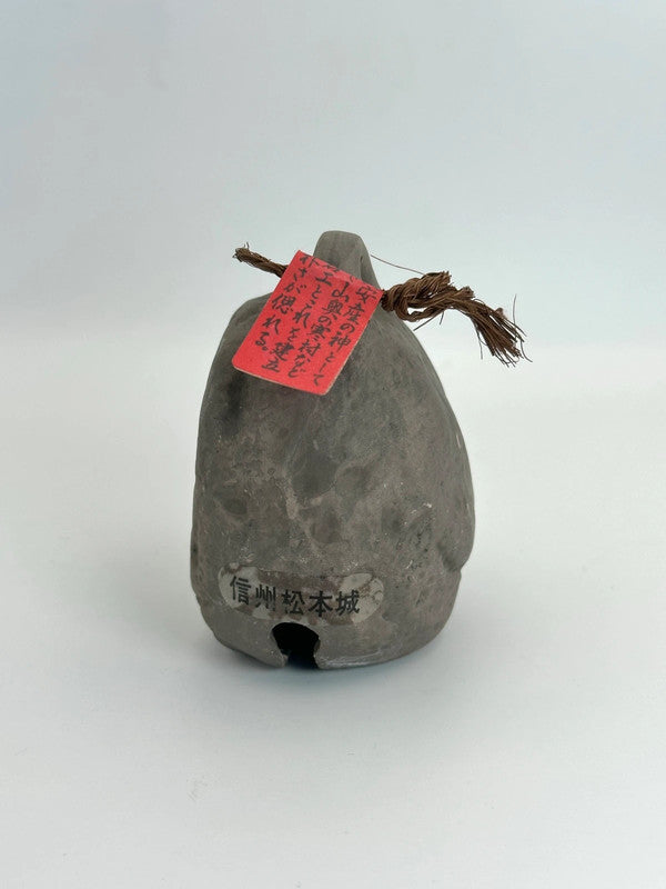 CB025 - Dōsojin clay bell ornament Dorei 道祖神