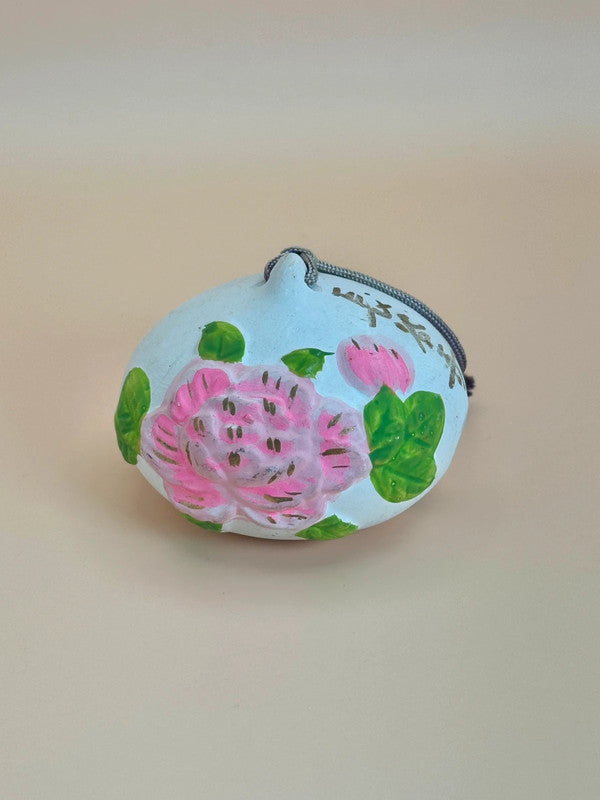 CB016 - Clay Bell Ornament Dorei Hasedera Temple