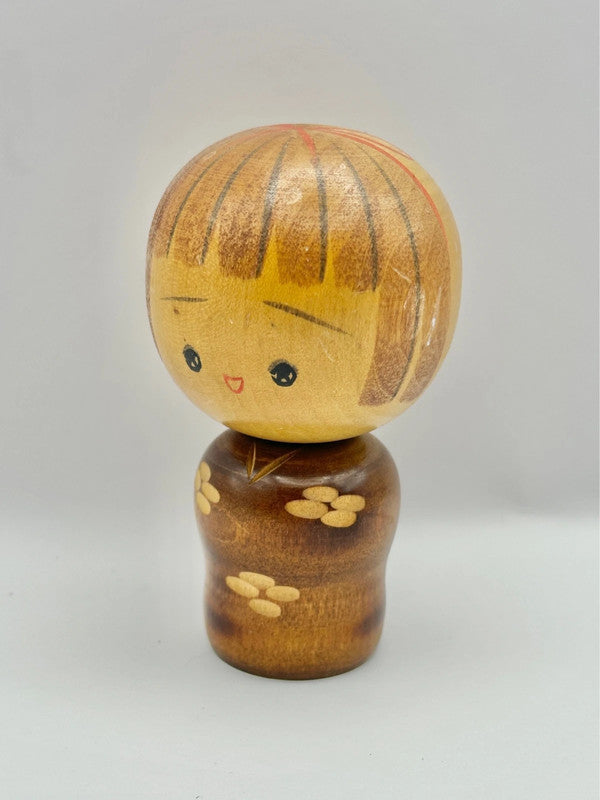 K10031 - Vintage Sosaku Kokeshi by Aoki Ryoka