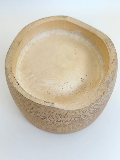 TB243 - Vintage Bamboo Bowl 竹の器