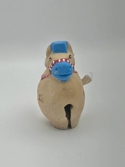 CB002 - Clay bell ornament Dorei Horse Miyazaki Jingu