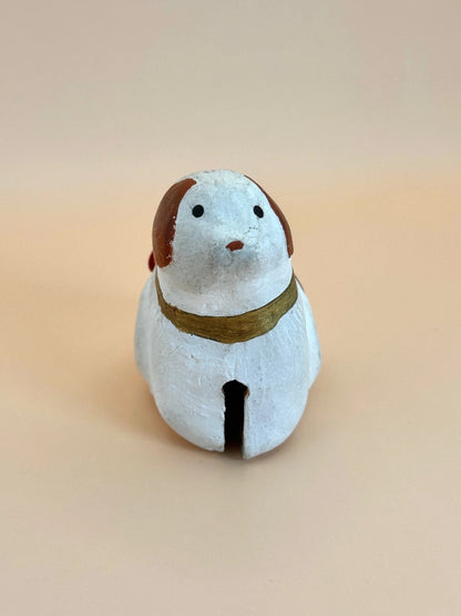 CB028 - Tsurumi Clay bell ornament Dorei  鶴見獄