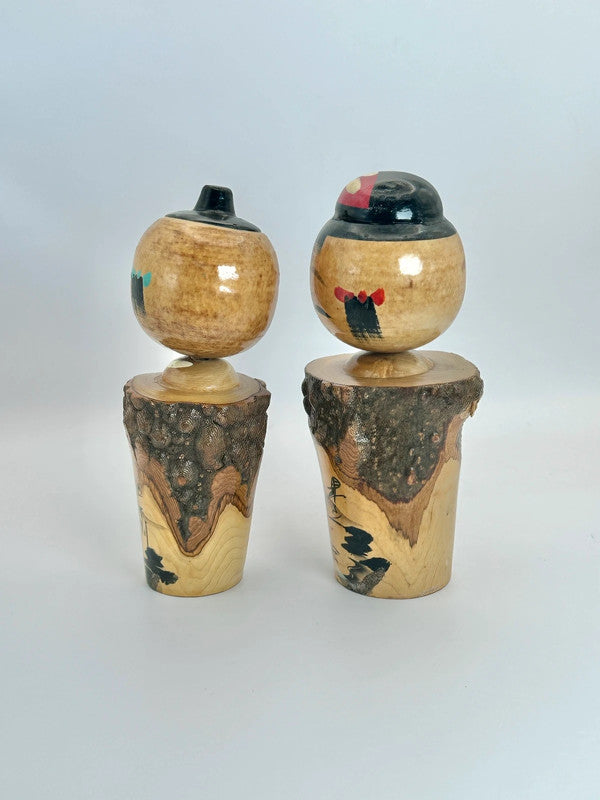 poupée kokeshi onsen omiyage vintage