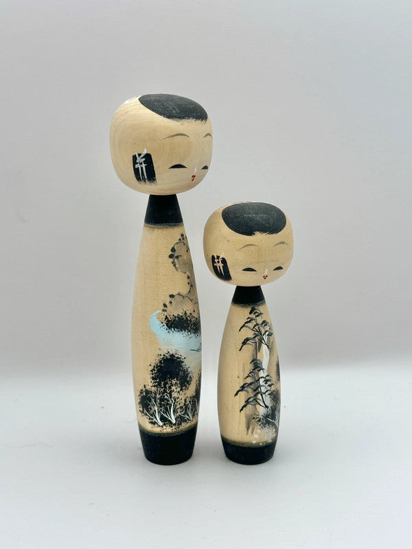 K15038 - Onsen souvenir kokeshi doll Japan