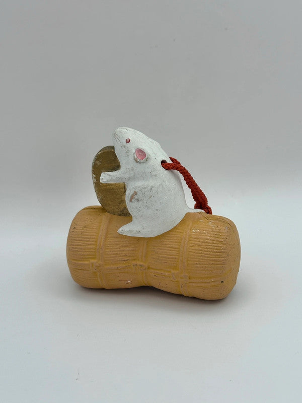 CB007 - Clay bell ornament Dorei Rat