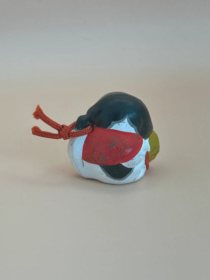 CB018 - Clay Bell Ornament Dorei Fuku-Inu 福犬