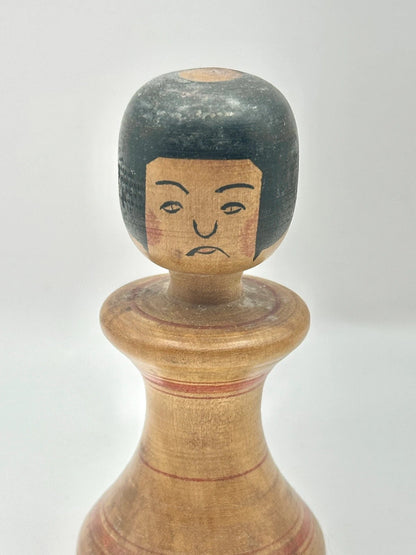 Kokeshi Tsugaru traditionnel de Sato Zenni（1925～1985）