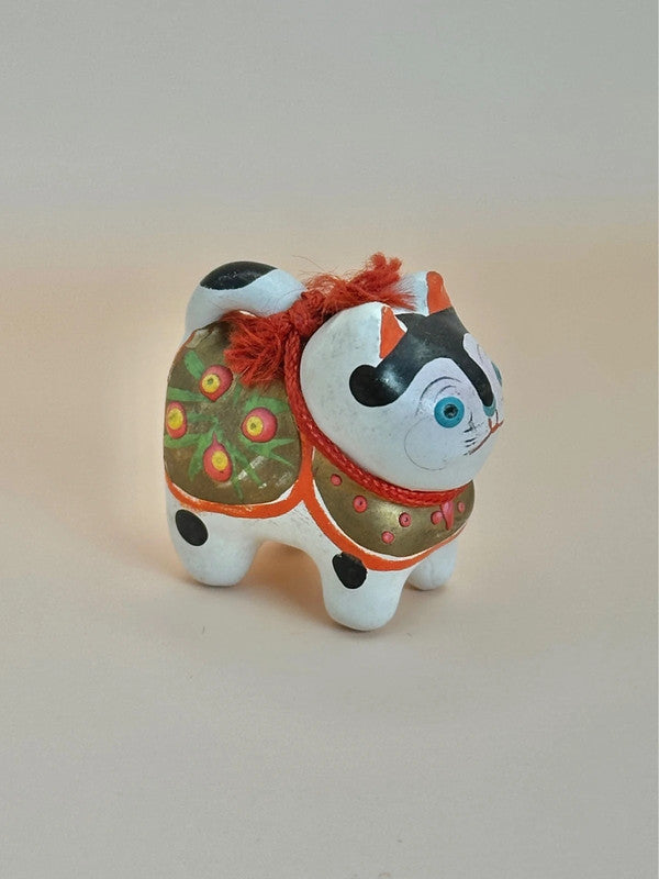 Jouet folklorique japonais - Poupée de haricots vintage