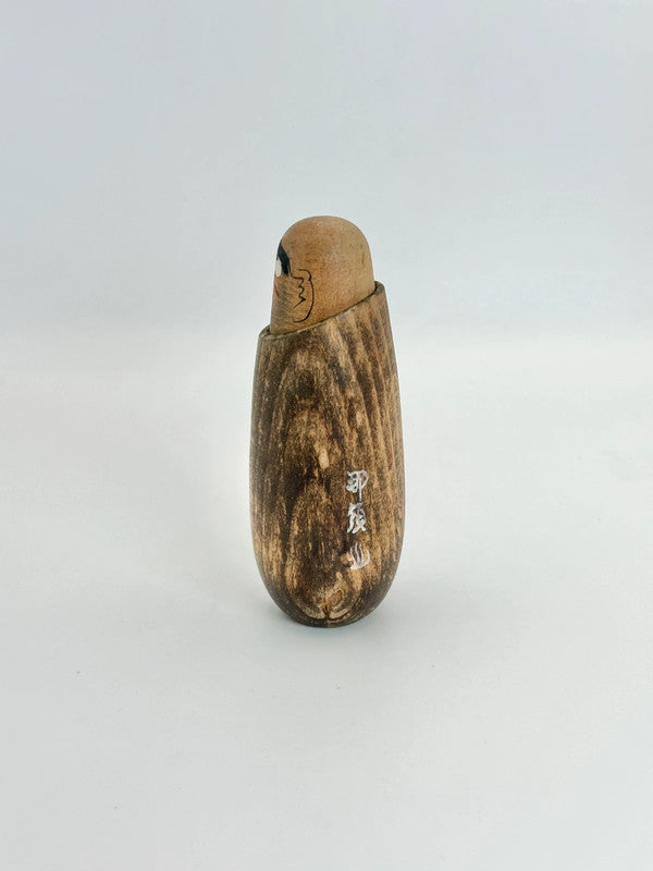 Daruma kokeshi vintage Nasu