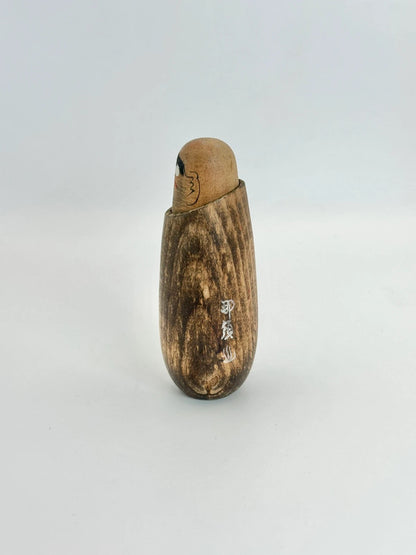 Daruma kokeshi vintage Nasu