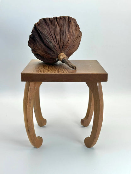 Mini présentoir de table vintage en bois