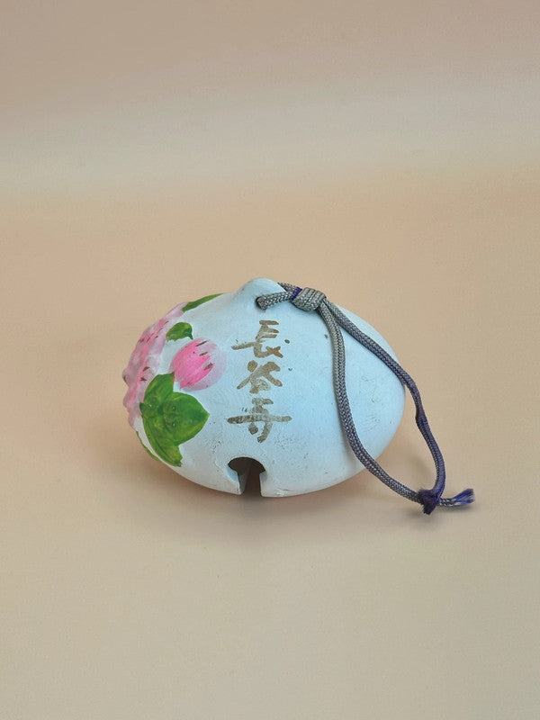 CB016 - Clay Bell Ornament Dorei Hasedera Temple