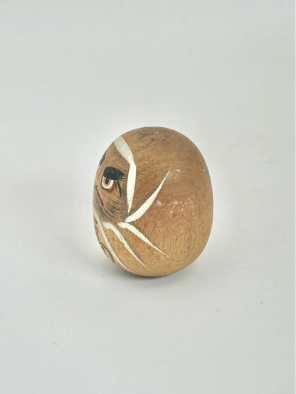 Poupée Yamanaka Daruma en bois fabriquée à la main