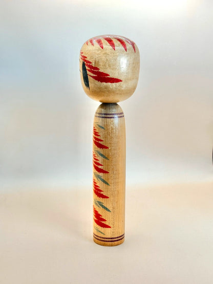 Kokeshi Togatta traditionnel par Nobuo Agatsuma