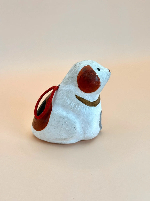 CB028 - Tsurumi Clay bell ornament Dorei  鶴見獄