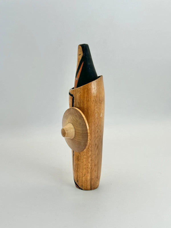 Sosaku Kokeshi « Voyager Incognito » de Kon Akira (Seiju)