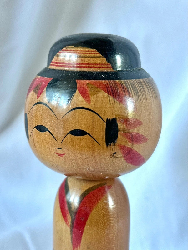 Kokeshi traditionnel Yajirou par Koichi