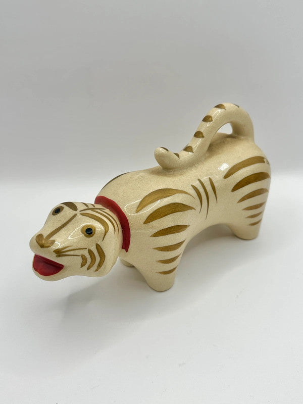 FT18 - Japanese folk toy - Tiger figurine