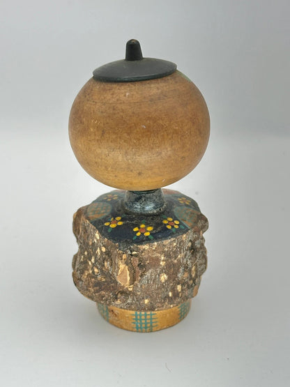 Poupée Onsen kokeshi vintage Japon