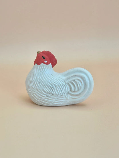 CB015 - Clay Bell Ornament Dorei Rooster