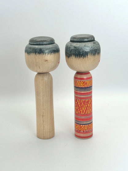Kokeshi togatta traditionnel par Ryoko Sato