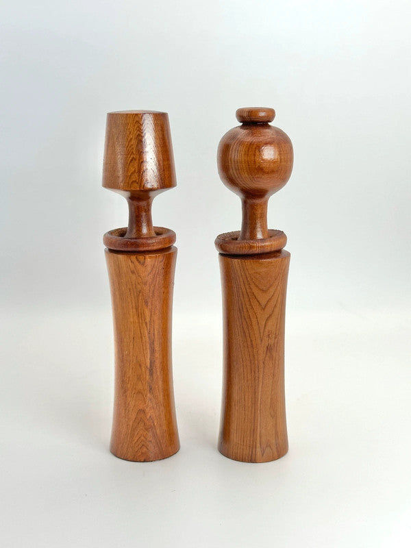 Yakusugi vintage comme des poupées kokeshi