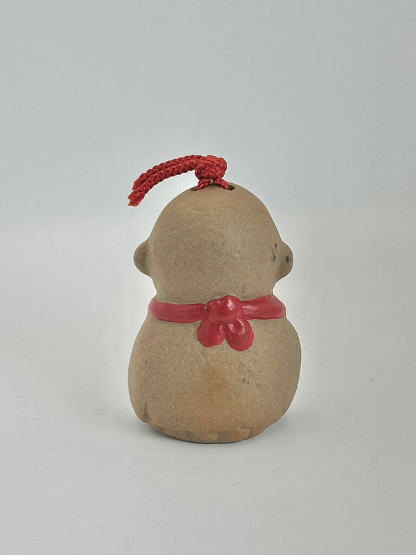 CB023 - Clay bell ornament Dorei Jizō Bodhisattva 地蔵