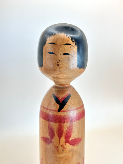 K25049 - Kijiyama kokeshi by Takematsu Igawa 井川武松