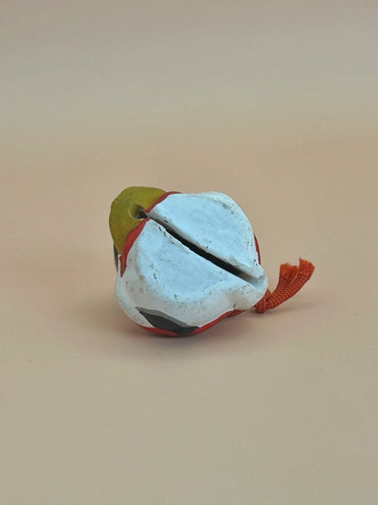CB018 - Clay Bell Ornament Dorei Fuku-Inu 福犬