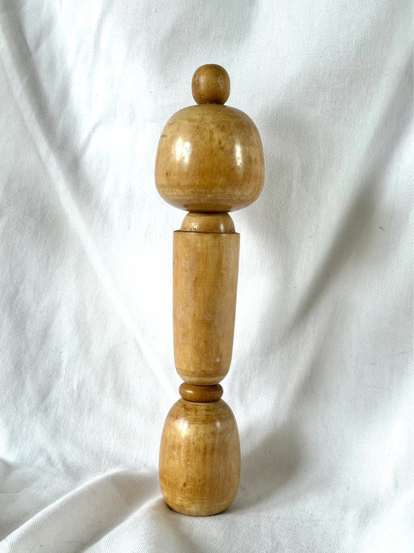 Poupée japonaise vintage Sosaku Kokeshi par Kishi Sadao
