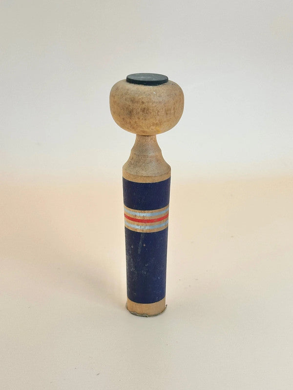 Kokeshi sosaku vintage - Bleu marine