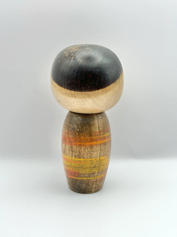 K15019 - Sosaku Kokeshi By Sanpei Yamanaka 山中三平