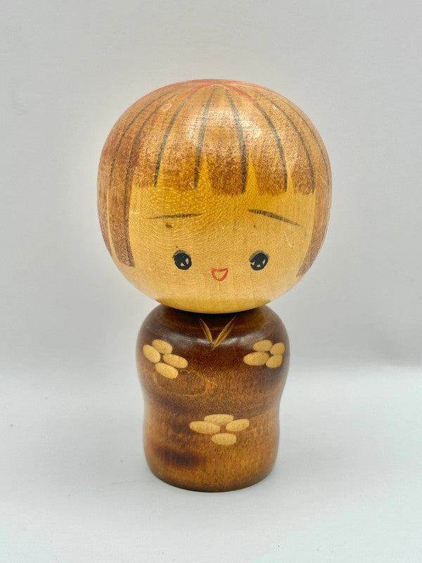 K10031 - Vintage Sosaku Kokeshi by Aoki Ryoka