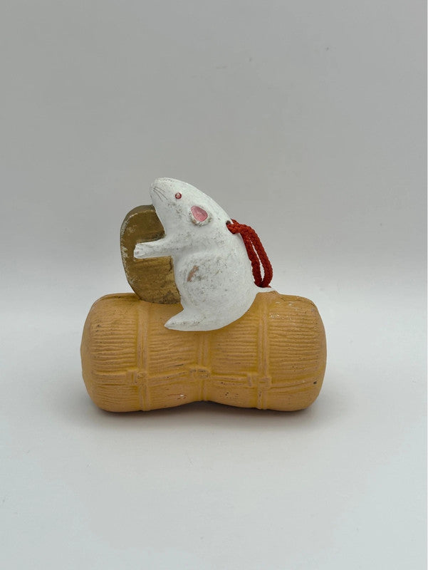 CB007 - Clay bell ornament Dorei Rat