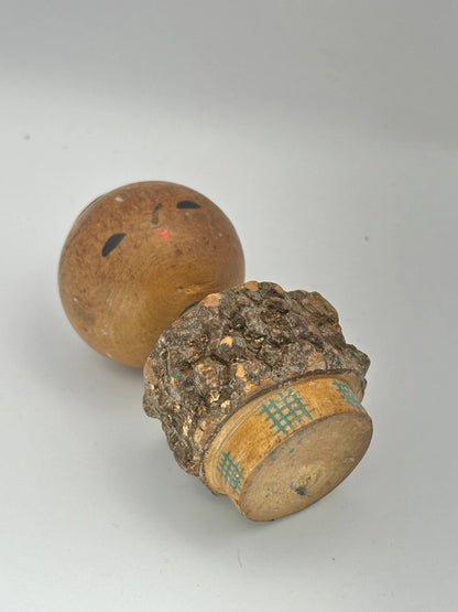 Poupée Onsen kokeshi vintage Japon