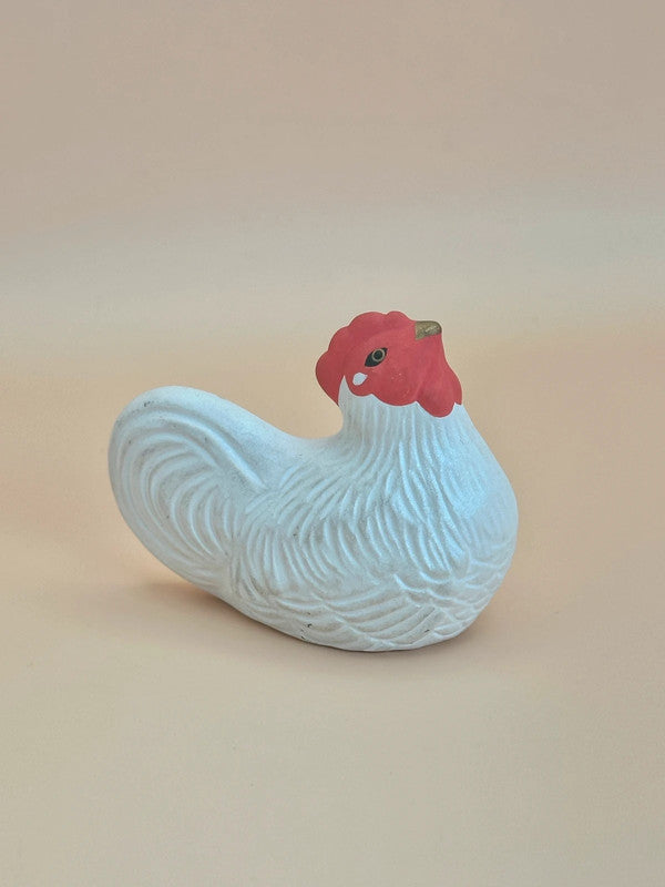 CB015 - Clay Bell Ornament Dorei Rooster