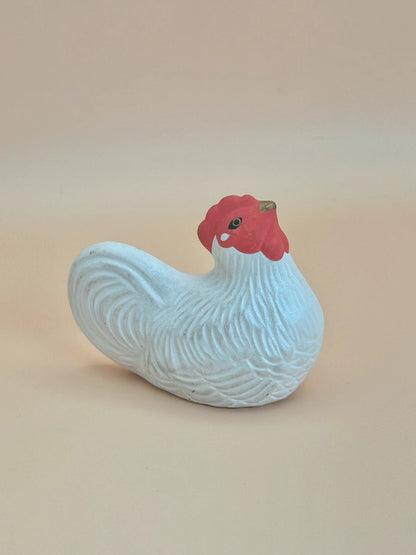 CB015 - Clay Bell Ornament Dorei Rooster