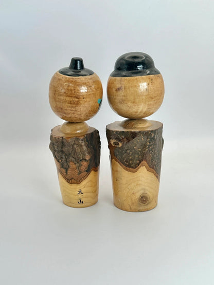poupée kokeshi onsen omiyage vintage