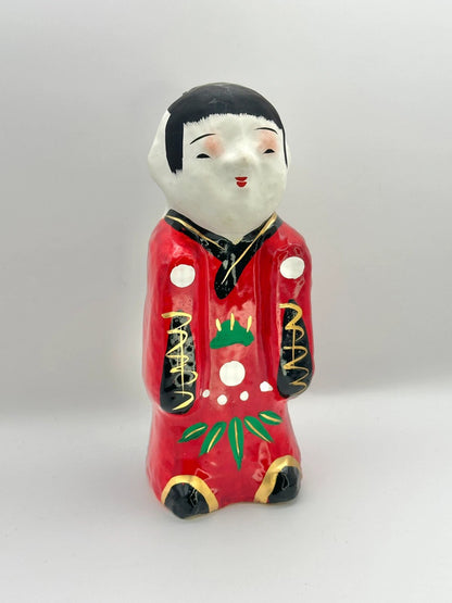 FT09 - Paper mache Hokosan Hariko doll