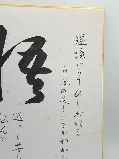Carte originale Shikishi Japon