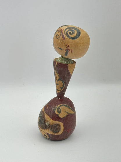 Poupée kokeshi japonaise vintage