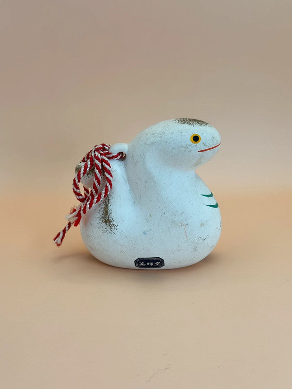CB017 - Clay bell ornament Dorei Snake