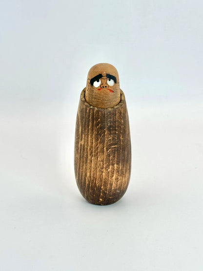 Daruma kokeshi vintage Nasu