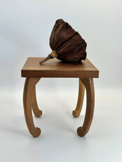 Mini présentoir de table vintage en bois