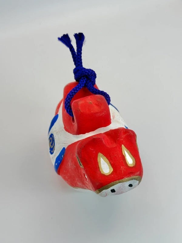 CB015 - Japanese clay bell ornament Dorei