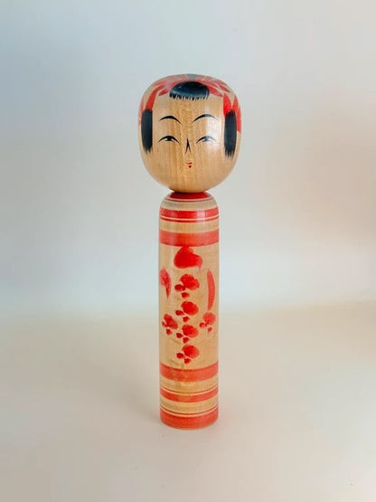 K18105 - Traditional Yamagata kokeshi by Chujiro Kobayashi