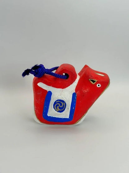 CB015 - Japanese clay bell ornament Dorei